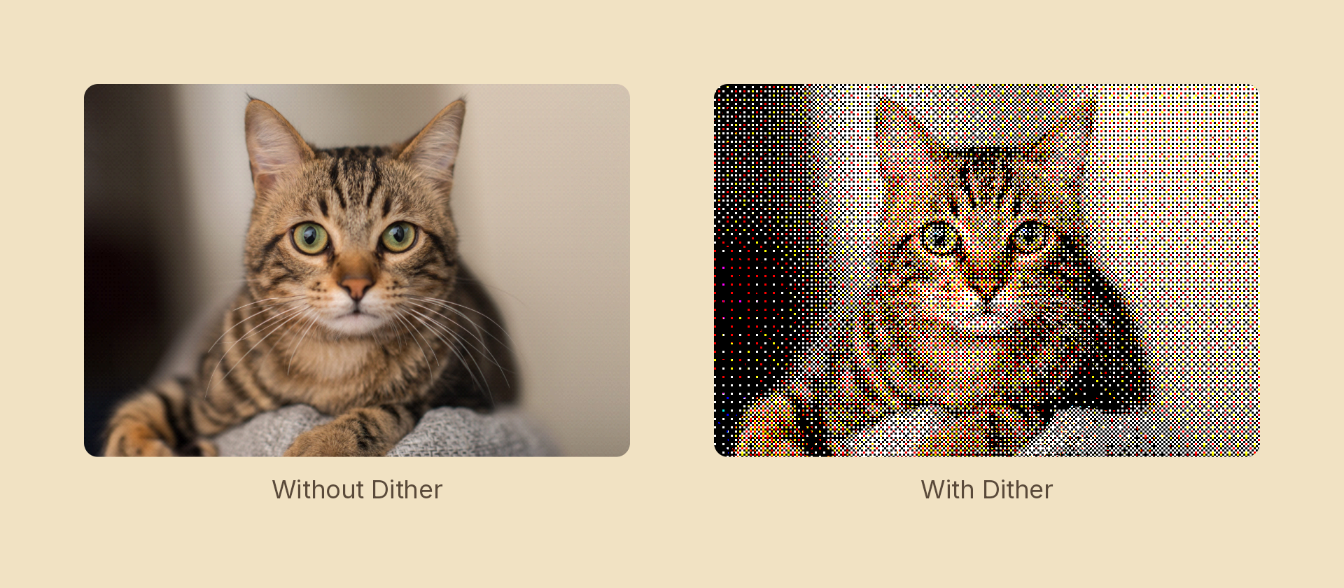Dither effect demo
